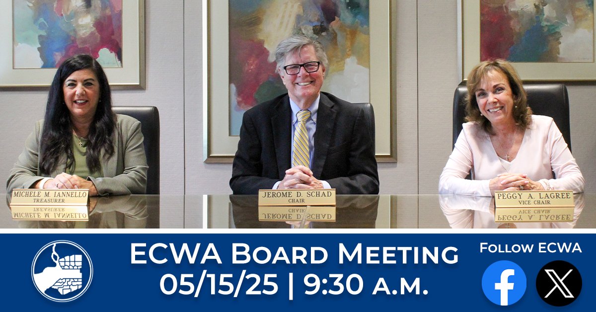 Our board meeting starts at 9:30 am, to access the virtual meeting:
ecwa.org/community/open…