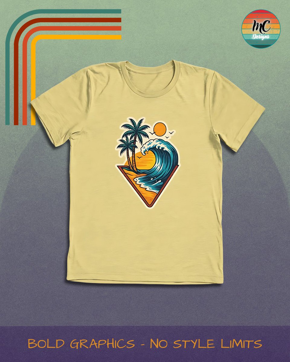MarCinN86's tweet image. New drop: waves, palms &amp;amp; retro beach fire 🌴🌊🔥
👇🏼 bit.ly/MCDesignsShop 👇🏼
#surfstyle #beachvibes #summerdrop #mcdesigns