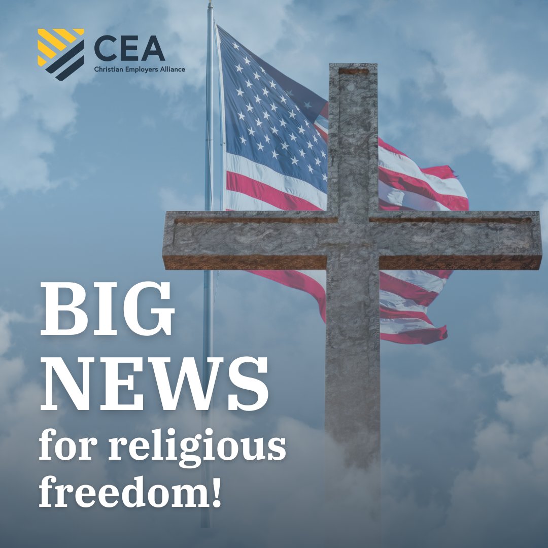 Big news: Former Christian Employers Alliance president Shannon Royce has been appointed EEOC Chief of Staff! 🇺🇸 A strong step toward restoring religious freedom in employment protections. #ReligiousFreedom #FaithInAction #CEA