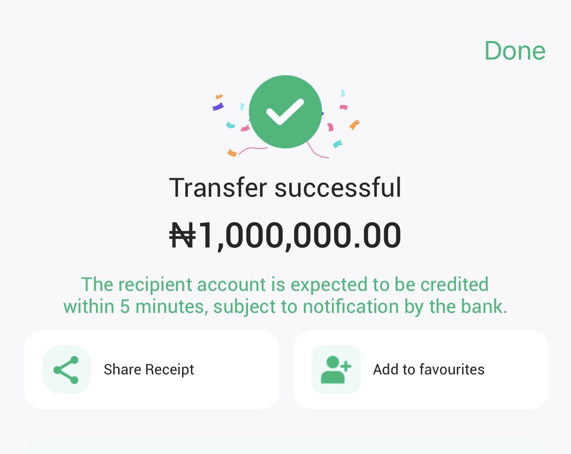 800k is good but 1M is better.. Manage this one abeg 🤝💯