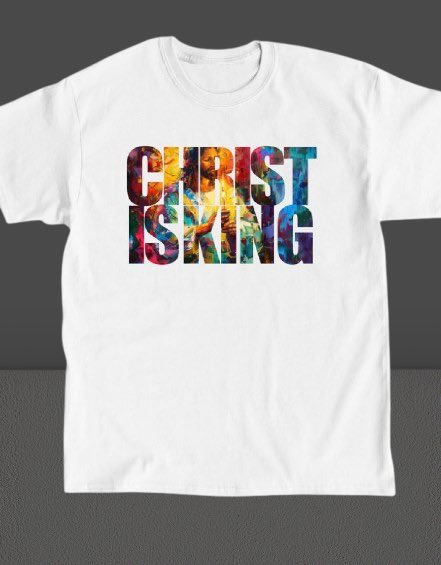 New shirt is live in the store now! 

Wear it proudly, don’t be ashamed. He is King!

100% cotton. Comfortable and breathable. No synthetic fibers or hormone disruption in our clothing!

#jesus #clothing #christisking #christian #smallbusiness #tshirt