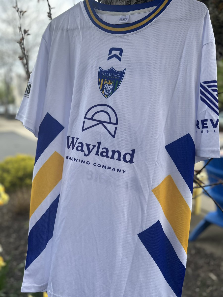 MonarchsSC's tweet image. New year, new jerseys, new sponsors, new players. 

A welcome and shoutout to @waylandbrewing and Jake from @StateFarm on becoming sponsors for this upcoming season. Thanks Revive for liking us enough to stay on for another season. 

Can’t wait to sport these new kits Sunday 👀