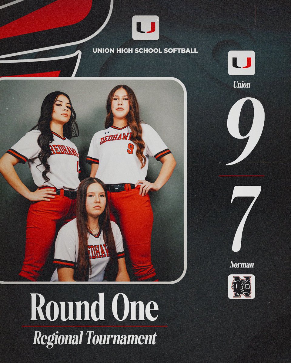 Union Athletics (@union_athletics) on Twitter photo ROUND 1 = REDHAWK W. 🥎🔥
Union Softball defeats Norman in the opening round of Regionals!
On to the next—let’s gooo, ladies!!
#UnionSoftball #PlayoffPush
<a href="/union_sb/">Union Softball 🥎</a> ROUND 1 = REDHAWK W. 🥎🔥
Union Softball defeats Norman in the opening round of Regionals!
On to the next—let’s gooo, ladies!!
#UnionSoftball #PlayoffPush
<a href="/union_sb/">Union Softball 🥎</a>