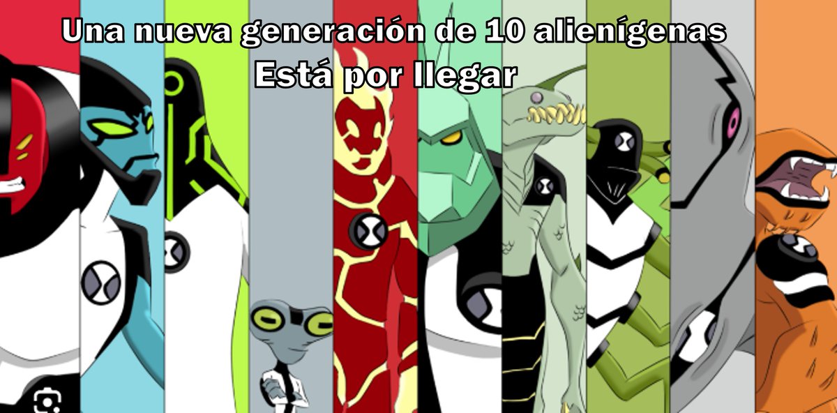 ElCazaGUNTHER's tweet photo. Como ya saben no suelo dibujar lo reciente del fandom y tampoco dibujaré los 10 alienigenas de las dos primeras series, así que haré mis 10 alienígenas para la NUEVA generación que viene después de Omniverse.
Esperenlo mañana.
#ben10 #ben10fan #fanart #workinprogress https://t.co/H7pIk80eQW