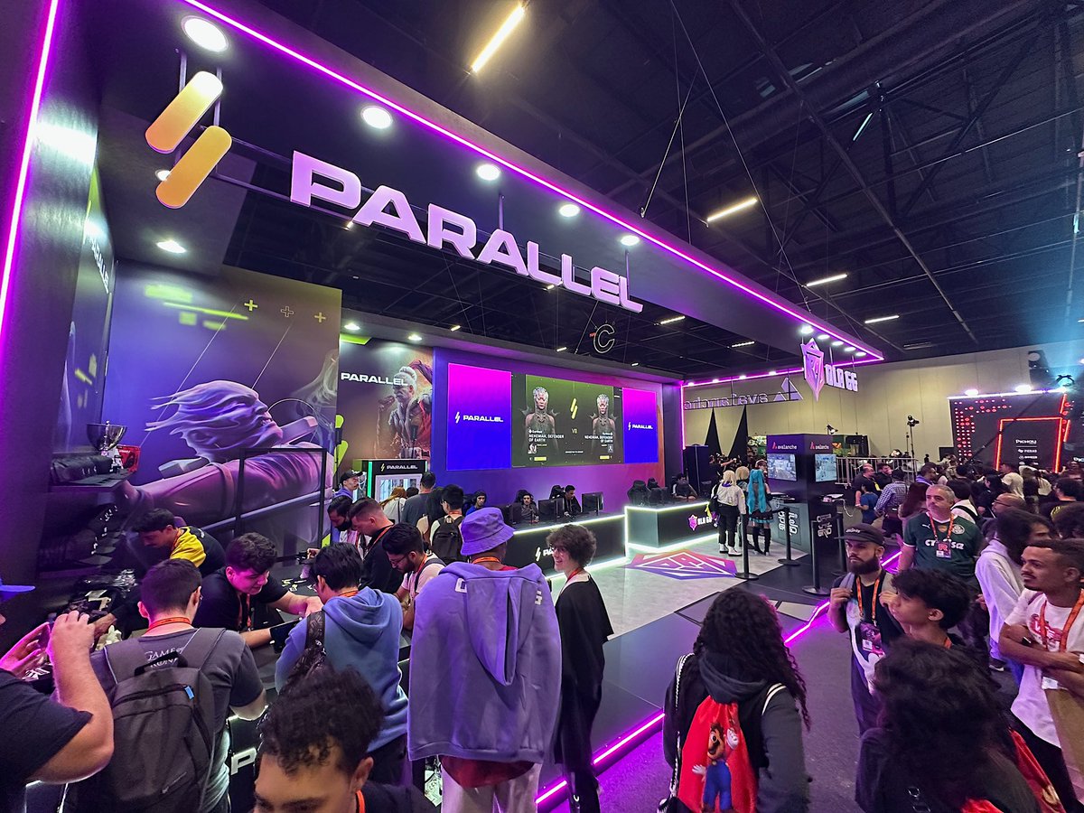Brazilian gamers loving <a href="/ParallelTCG/">Parallel</a> 🙌 <a href="/EchelonFND/">Echelon</a>