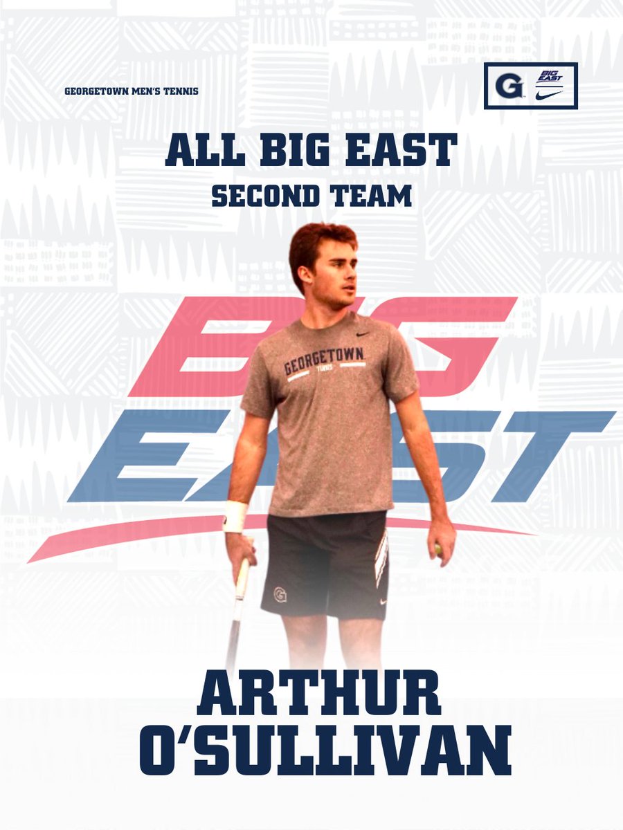 More BIG EAST hardware 🏆💪

Congrats to Jake Fellows and Arthur O’Sullivan for earning All-BIG EAST honors this past season ‼️

#HoyaSaxa