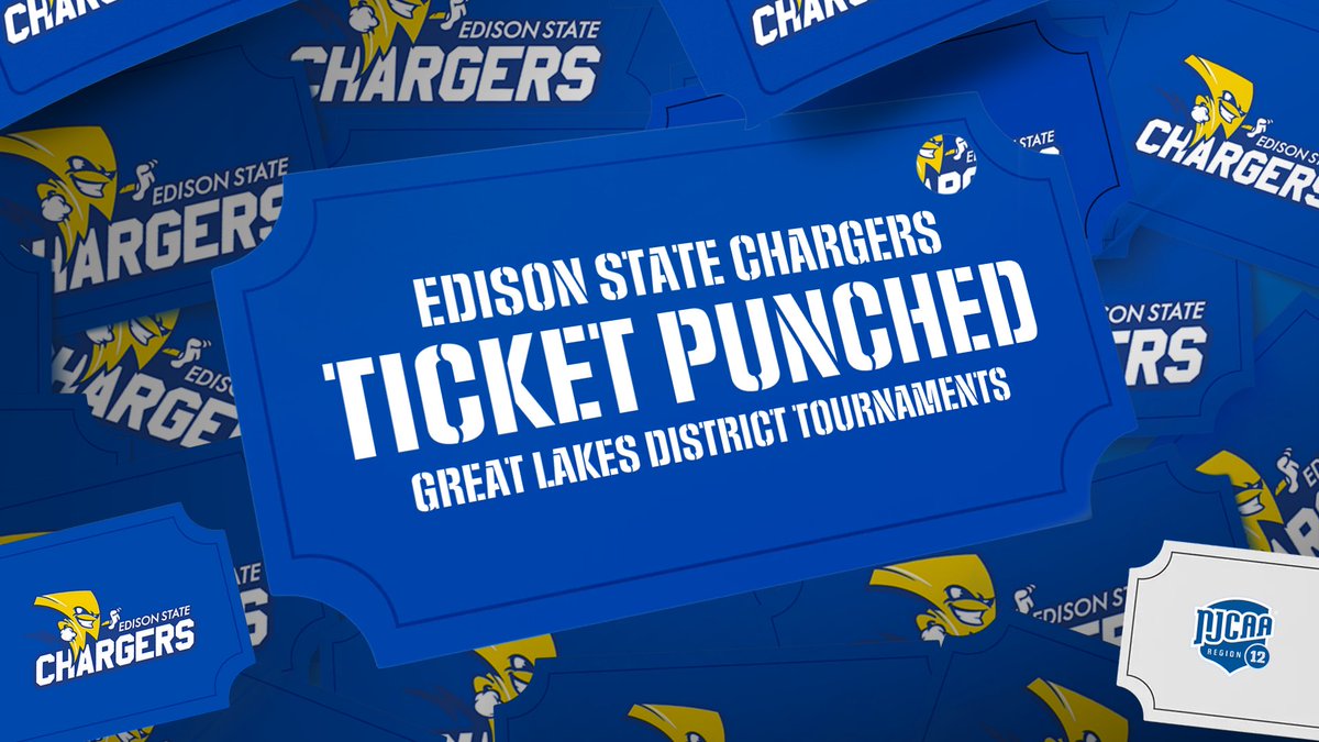 NJCAA Region 12 (@njcaaregion12) on Twitter photo 🥎 | <a href="/ESCCSoftball/">Edison State Softball</a> has clinched a spot in one of the Great Lakes District Tournaments (A or B)! Which district TBD soon! Congrats, Chargers!
Great Lakes District Tournaments
May 8-10 | Marysville City Park | Marysville, MI
🅰️ bit.ly/3SeEkk7
🅱️ bit.ly/3YoBZ9X 🥎 | <a href="/ESCCSoftball/">Edison State Softball</a> has clinched a spot in one of the Great Lakes District Tournaments (A or B)! Which district TBD soon! Congrats, Chargers!
Great Lakes District Tournaments
May 8-10 | Marysville City Park | Marysville, MI
🅰️ bit.ly/3SeEkk7
🅱️ bit.ly/3YoBZ9X