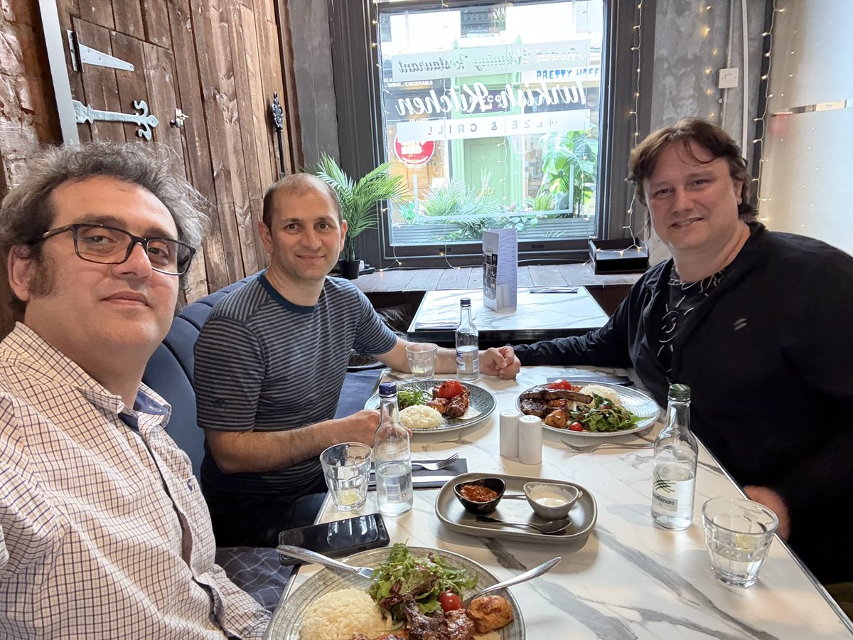 Farshad Arvin (@arvinfarshad) on Twitter photo Wonderful visit today from our colleagues at Manchester Robotics!
We had inspiring discussions on future collaboration, especially around research funding and real-world applications of heterogeneous swarm systems for inspection and monitoring. Looking forward to what’s ahead! Wonderful visit today from our colleagues at Manchester Robotics!
We had inspiring discussions on future collaboration, especially around research funding and real-world applications of heterogeneous swarm systems for inspection and monitoring. Looking forward to what’s ahead!
