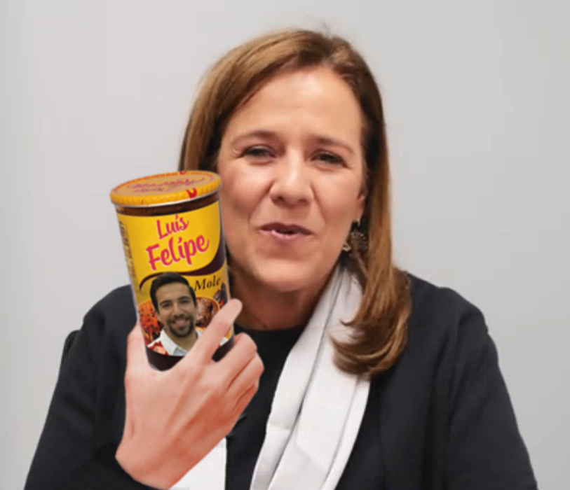 Margarita Zavala tiene una buena receta de mole para Nilda Patricia, la esposa de Zedillo. Y más barato, dice.
