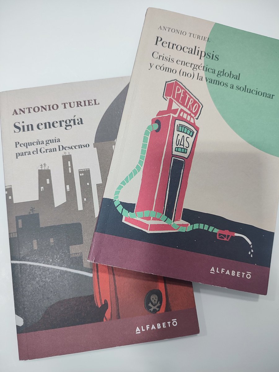 Estamos en fechas en las que recomiendo estos libros de Antonio Turiel <a href="/amturiel/">Antonio Turiel</a>

#libros
#energias
#sialatecnología 
#bachillerato
#tecnologiaindustrial