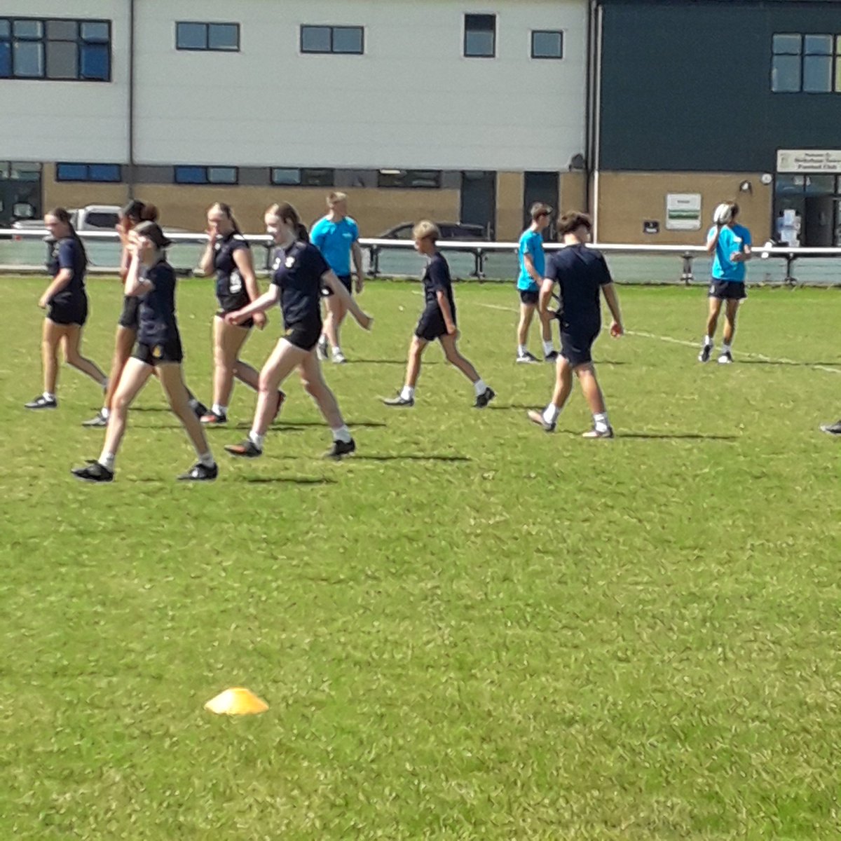 Blue skies &amp; sunshine at South West Region Y9 T1 Schools event today. Teams from across region,taking part. Great 🏉 skills &amp; team work.
Awesome Y12 refs from BWS/ Leweston School. Corsham Sch Y10 Sports Leaders were our brilliant  Event team.
Thanks everyone