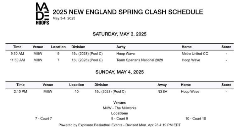 HoopWave (@hoop_wave) on Twitter photo HoopWave will be in the building this weekend at the MillWorks coaches tap in <a href="/madehoops/">MADE Hoops</a> <a href="/ekess33_MADE/">Eric Kessler Jr.</a> HoopWave will be in the building this weekend at the MillWorks coaches tap in <a href="/madehoops/">MADE Hoops</a> <a href="/ekess33_MADE/">Eric Kessler Jr.</a>