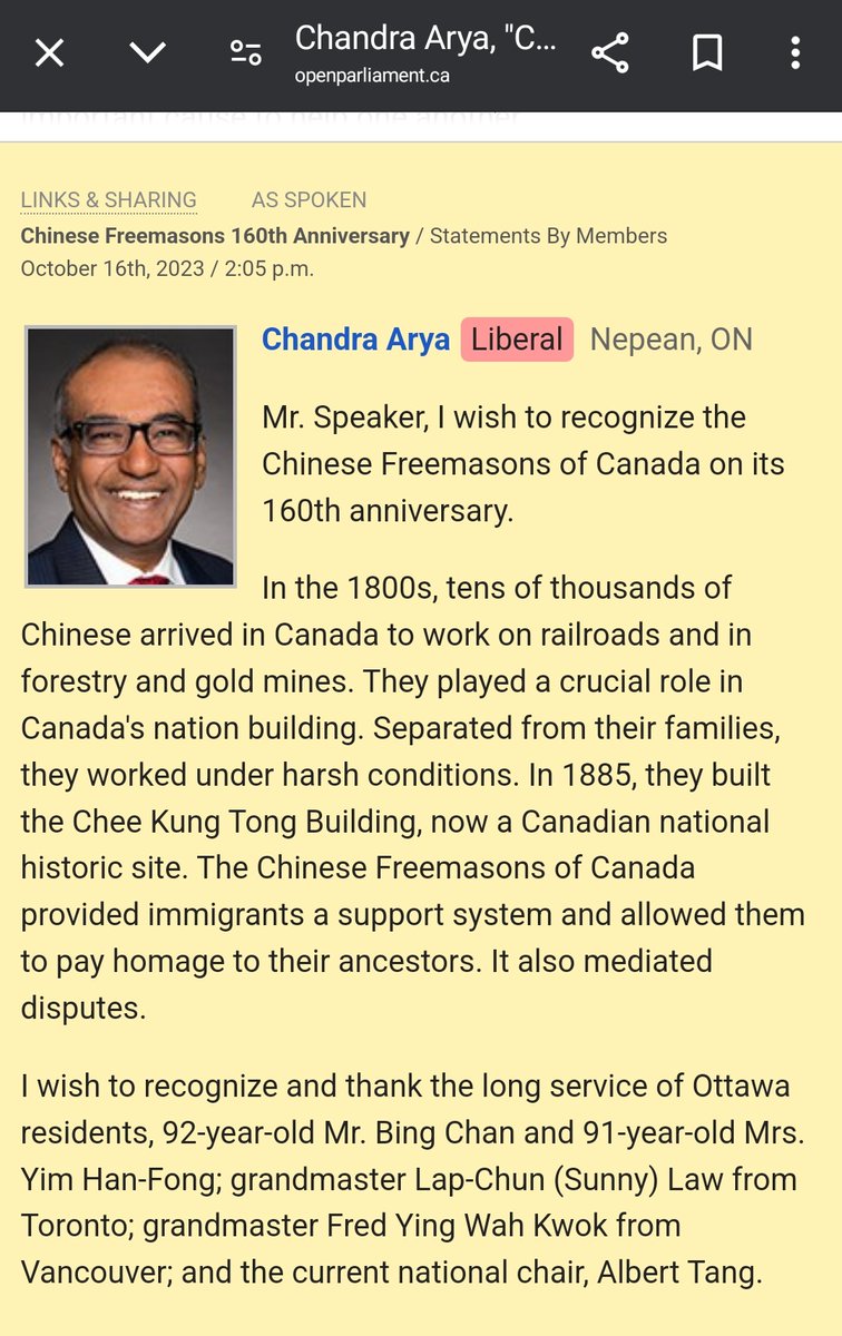 ChinasCanada's tweet photo. When a picture says a THOUSAND WORDS. 😏
Sorry to burst the bubble for everyone @NotOpCue, but they ALL are....
No matter which party. 🙁
Each and every one of them have pledged their loyalties to the #Hongmen #ChineseFreemasons
A huge shout out to @chriswarkentin and @expose_ccp2023V ❤️
https://t.co/EtFBWGyqDo