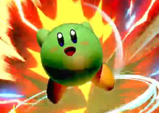 I don't care if you hate Kirby, him smiling at the camera for the zoom in screen is raw.