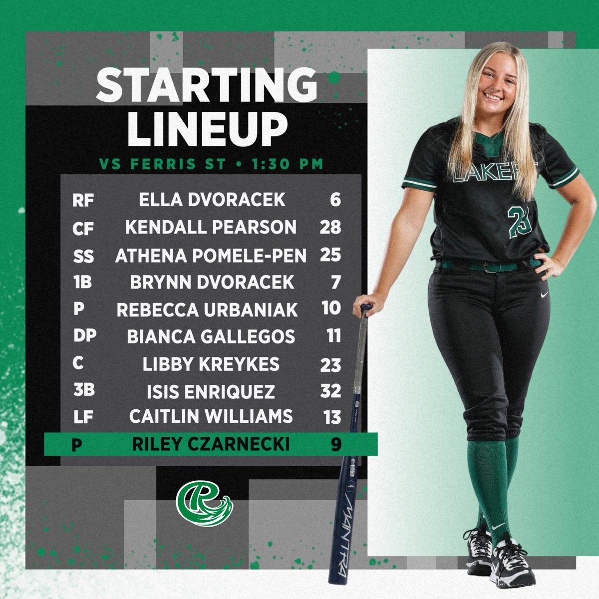 Starting lineup for our first tournament game!