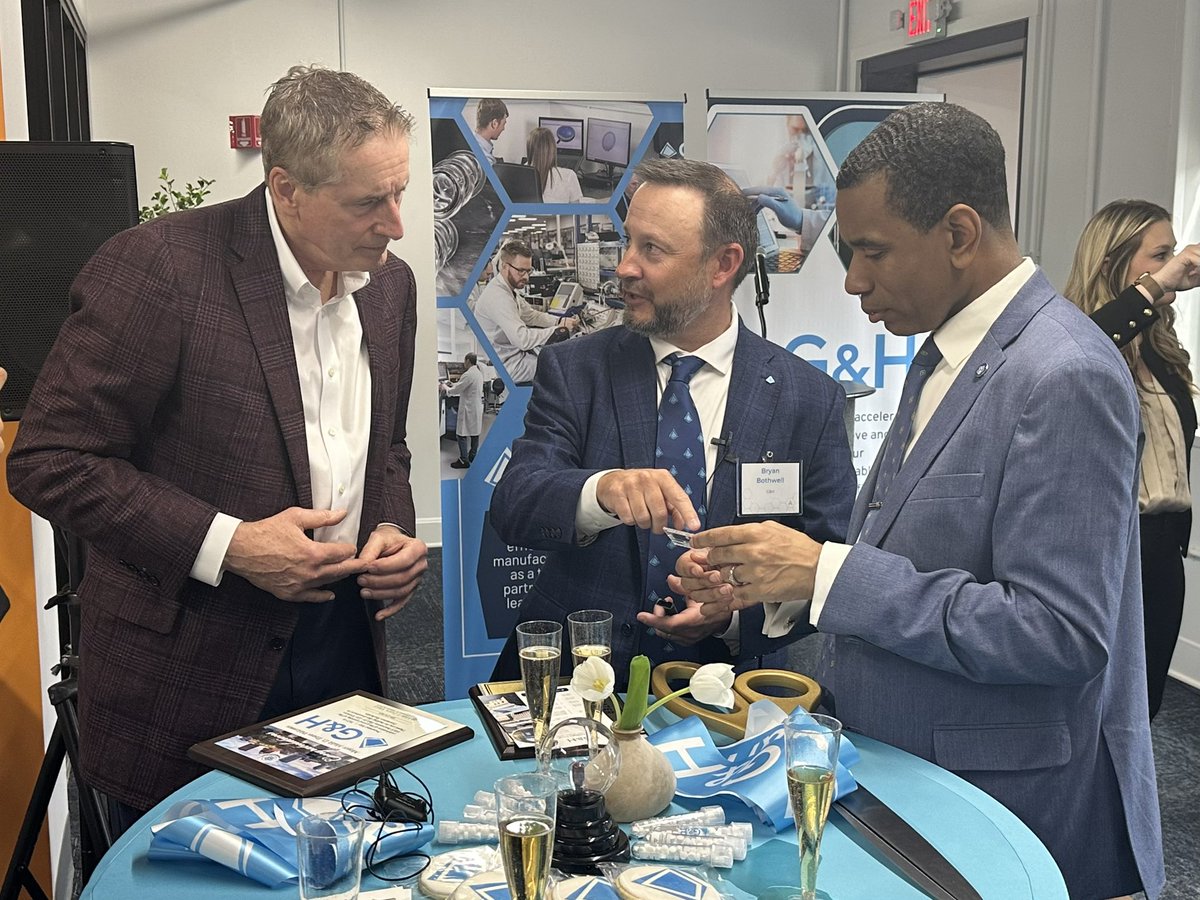 Exciting day in #GreaterROC as we celebrate the grand opening of the <a href="/GandH_ITL/">G&H | ITL</a> Innovation Hub for Life Sciences, building on our reputation as a world leader in #optics!

We’re proud to have this global leader invest in <a href="/CityRochesterNY/">City of Rochester NY</a>.

Read more: gandh.com/news-and-resou…