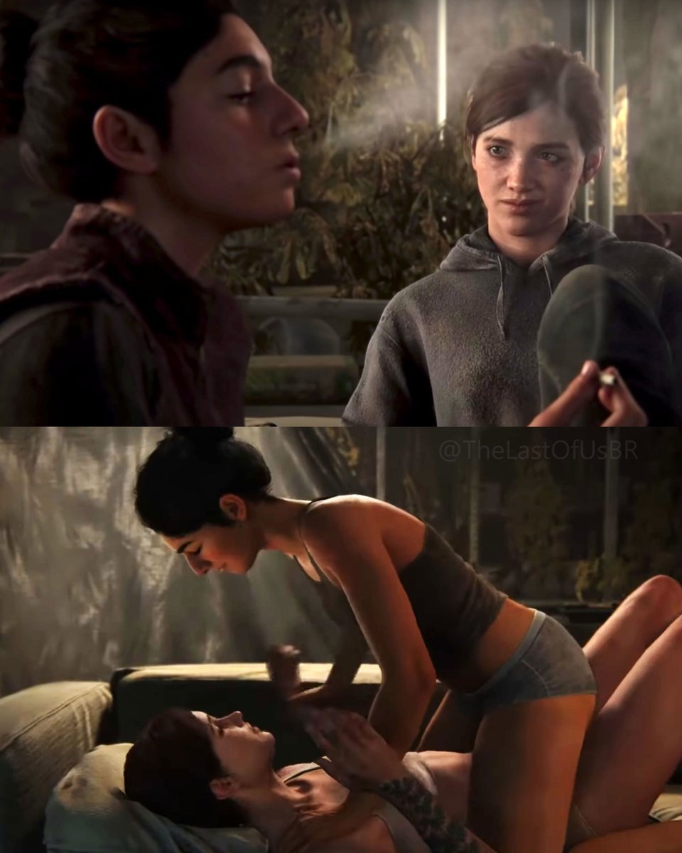 TheLastOfUsBR's tweet photo. 🚨 CORTARAM

Isabela Merced revelou que havia uma versão da cena na barraca entre Dina e Ellie com mais "tensão sexual", mas apoiou esse início de "nos deixar querendo mais" e evitar a sexualização de casais sáficos, e que embora gostasse da "cena da maconha", entende que sua remoção reforçou a conexão emocional entre as duas. 

"O relacionamento delas é muito terno e puro, e acho que eles estavam certos em se livrar disso e nos deixar querendo mais. Por esse motivo, estou feliz que eles tenham se livrado da cena da maconha, mesmo que eu a adore. Foi uma das minhas cenas favoritas, é tão sexy. Mas eu realmente aprecio o cuidado que foi colocado nisso, porque muitas vezes, relacionamentos sáficos na mídia são excessivamente sexualizados. Eu realmente aprecio que eles tenham feito disso uma conexão mais emocional e uma verdadeira história de amor."

#TheLastOfUs