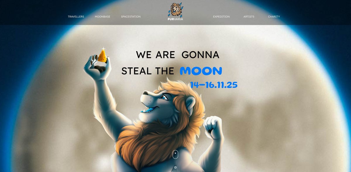 OwO what’s this?!
Could it be... a brand new website for our moon mission Furvaria ONE?!
YES, IT IS!
Many diligent paws worked tirelessly over the past months to bring you all the important info about the first official convention of the Muenchner Furs: furvaria.de