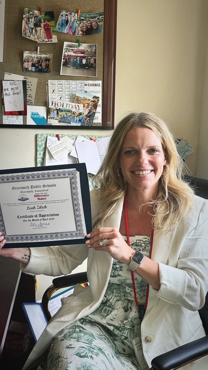 Honored to have been nominated as a District Difference Maker for the month of April! Teamwork makes the dream work! I truly love the students, staff and families I serve, couldn’t do it without them!