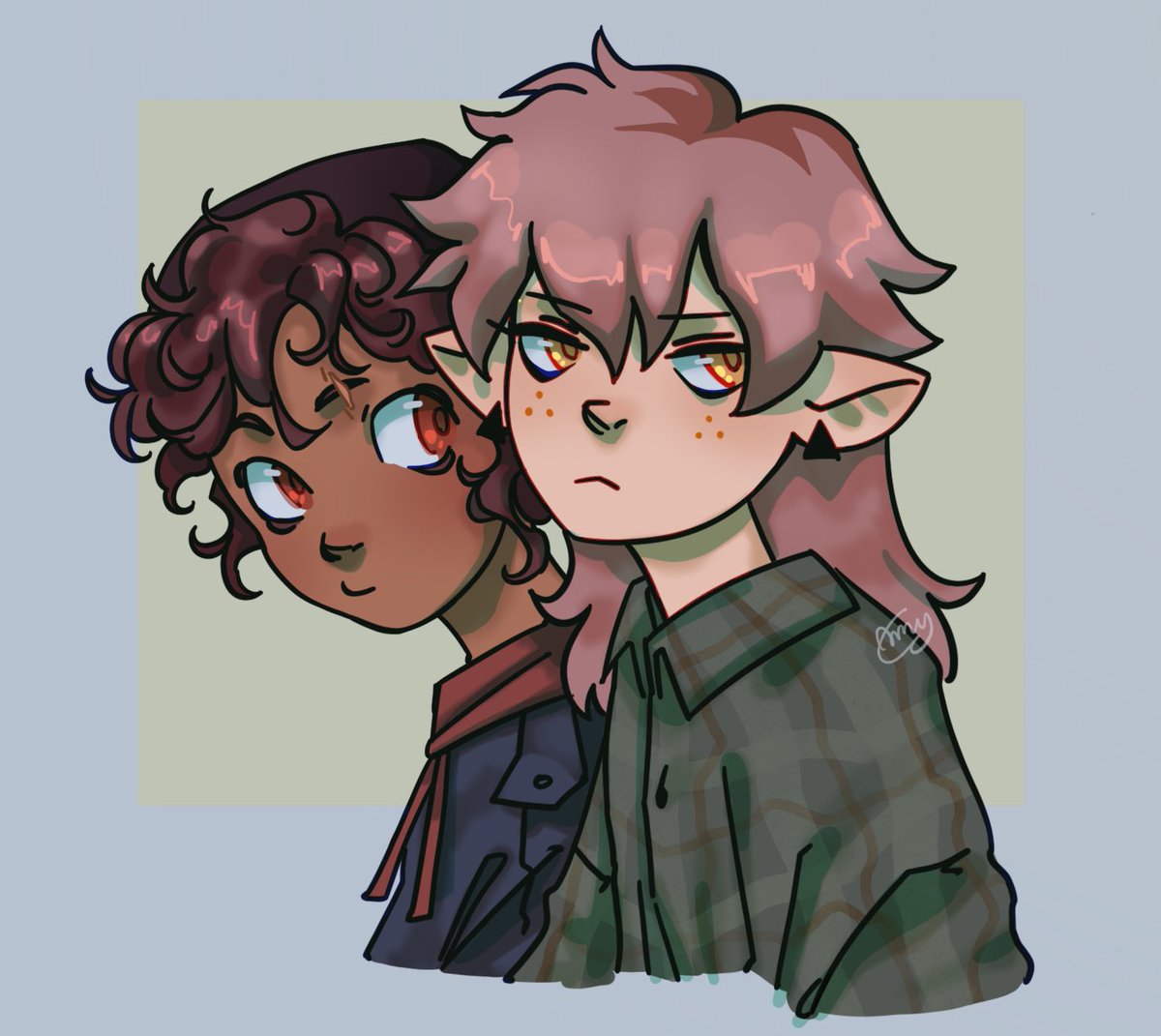 I forget to post here. My ladies
#lumity #TheOwlHouse #tohfanart