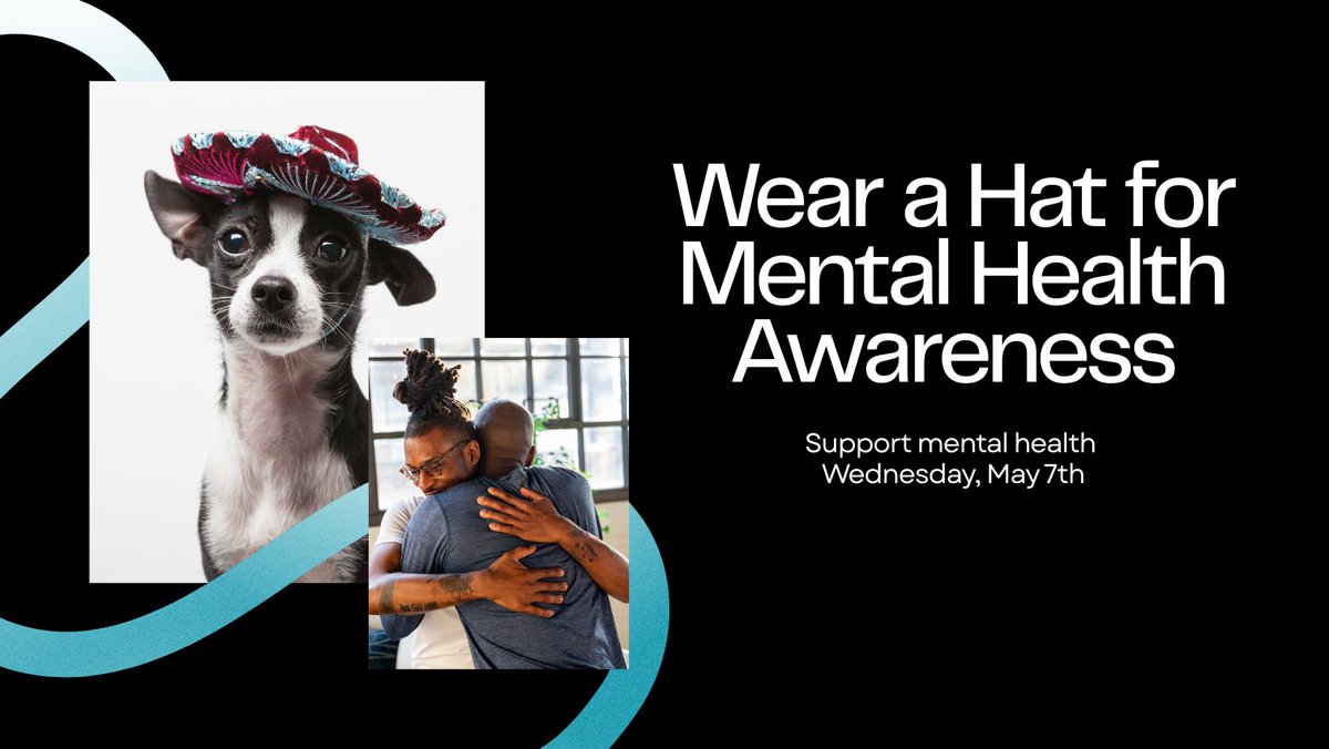 🧢🎩👒 Heads up—May 7 is Mental Health Awareness Day! Whether it's a baseball cap, bucket hat, wear a hat and show you care.
#MentalHealthAwareness #WearItForWellbeing