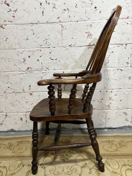 ribblecroftint's tweet photo. Antique 19th Century Victorian Elm Windsor Armchair

A fine example of a Victorian Windsor armchair, crafted from beautifully aged elm with a warm, natural patina.
 
Dimensions- 64 x 52 x 112 cm

£295.00

https://t.co/3xe1QKNAS9 https://t.co/e0NbB45Me2