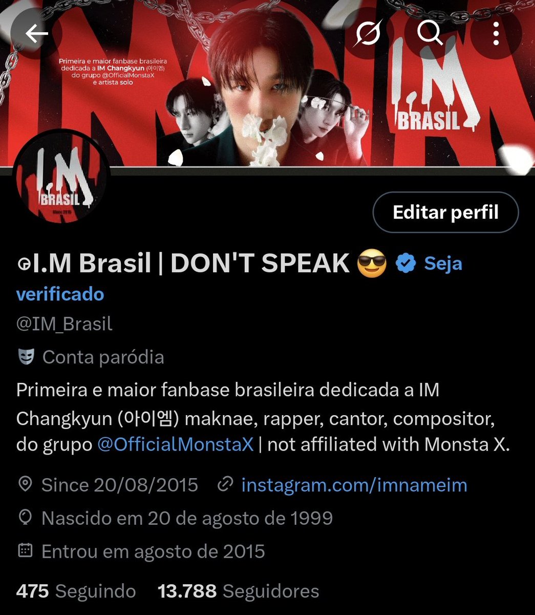 ◶I.M Brasil tweet media
