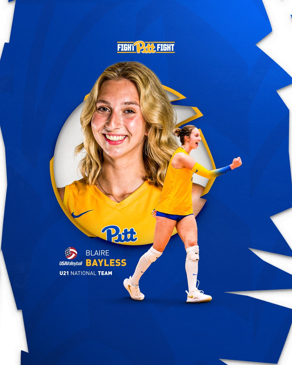 Pitt Volleyball (@pitt_vb) on Twitter photo She's back, <a href="/usavolleyball/">USA Volleyball</a> 🫡
Congrats to Blaire on making the U21 National Team!
🔗 bit.ly/44icLhl She's back, <a href="/usavolleyball/">USA Volleyball</a> 🫡
Congrats to Blaire on making the U21 National Team!
🔗 bit.ly/44icLhl