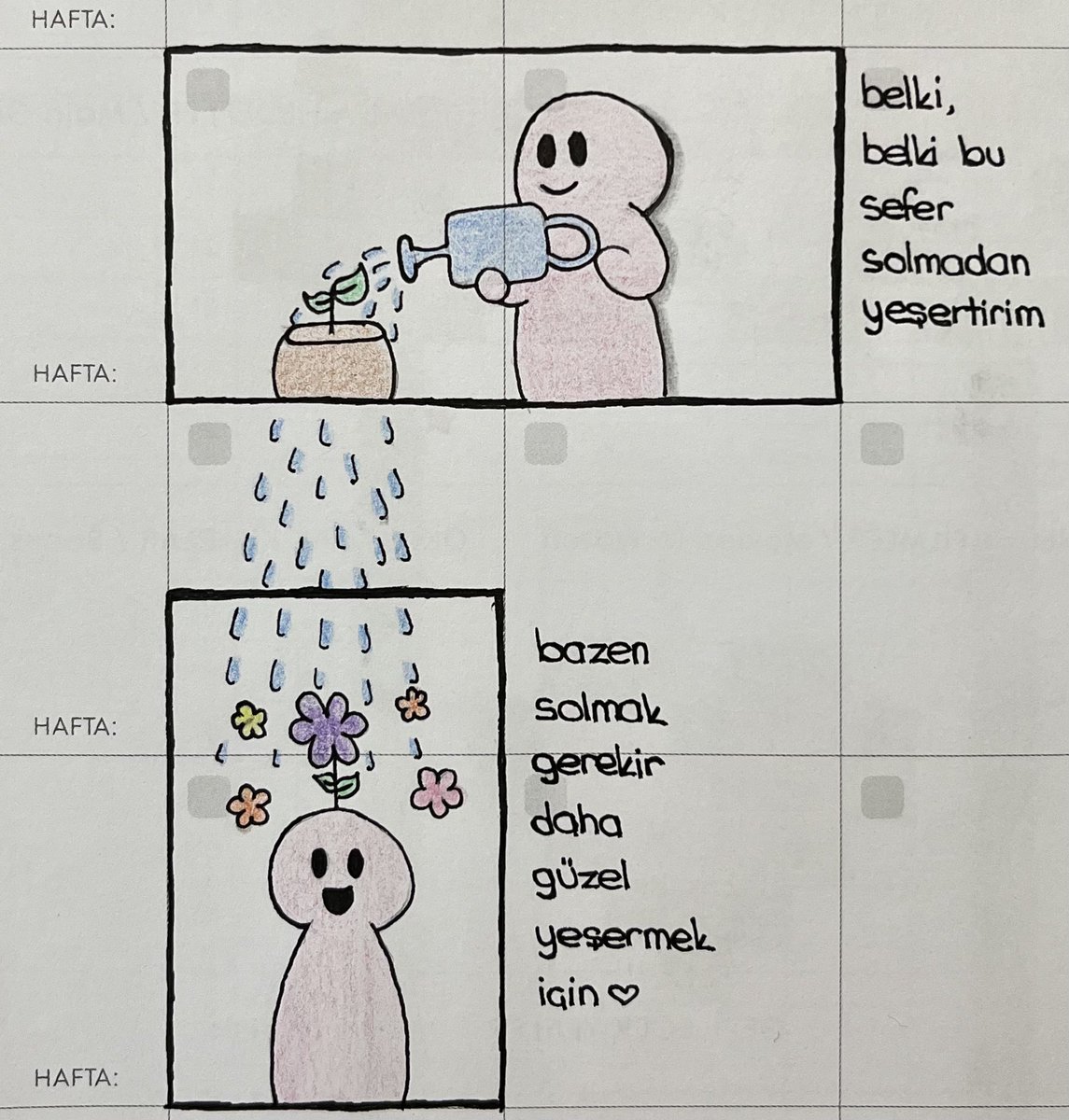 bazen solmak gerekir daha güzel yeşermek için ✨