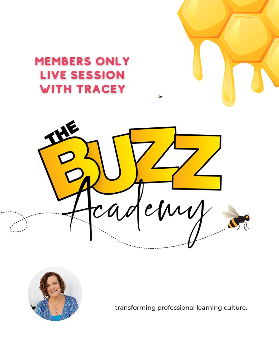 FREE SESSION for all Buzz Academy Members

Leading Conversations - Buzz Live Session for Buzz Academy School Leaders:

Thursday May 15th 2025
4 - 5pm AEST
(note Melbourne timezone)

Register today - thebuzz.academy/live-session-b…