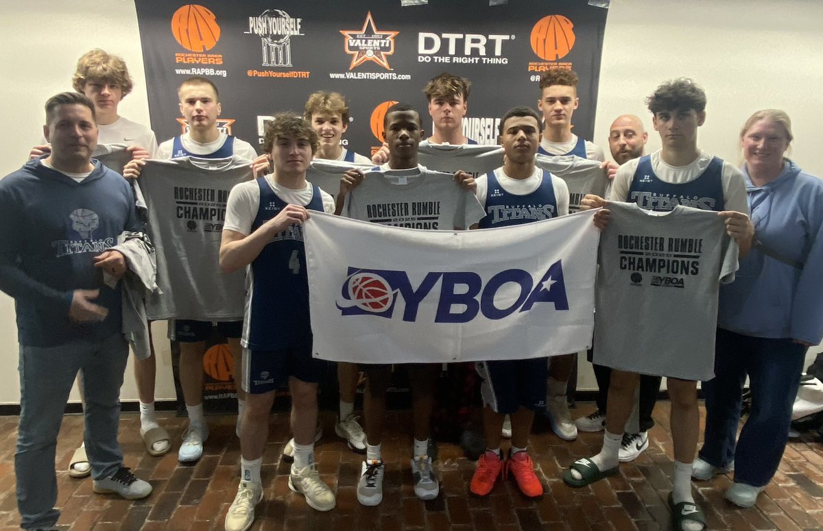 25th ANNUAL RAP ROCHESTER RUMBLE CHAMPIONS - 12TH/VARSITY GRADE BOYS - BUFFALO TITANS #YBOA