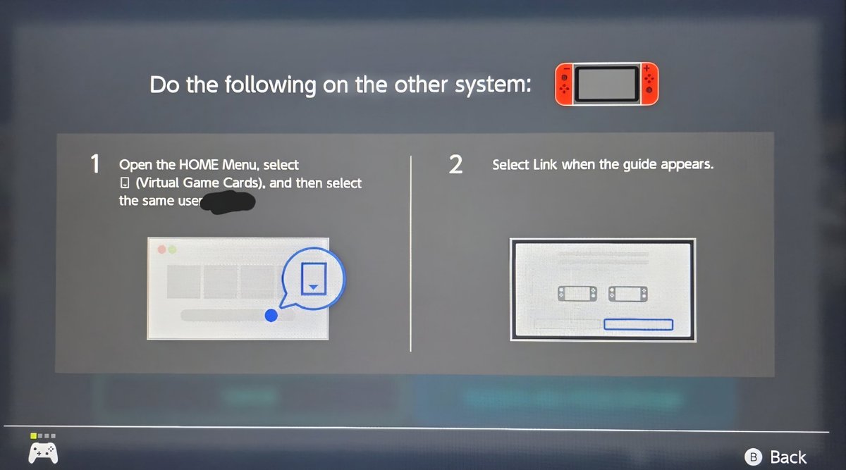 Hyperloop2000's tweet image. Latest Nintendo Switch OLED update instituted tough DRM, where nearly every previously downloaded game now requires linking a new &quot;virtual game card&quot; with your primary Switch, which can only be done with both consoles physically adjacent 😭😱😡 @NintendoAmerica
@IGN