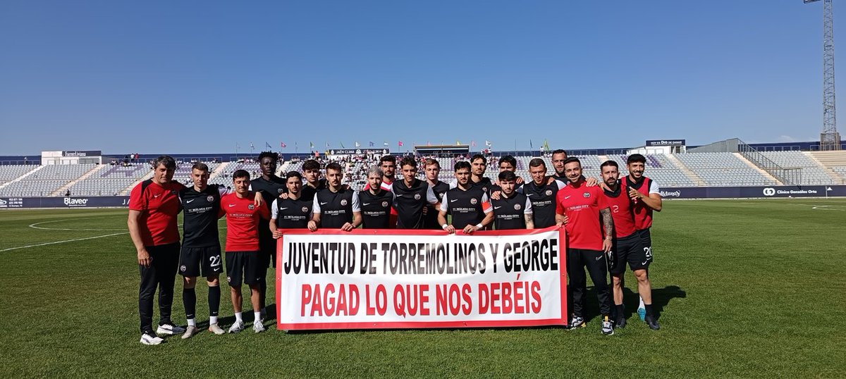 Seguimos reclamando lo nuestro, hoy contra el <a href="/RealJaenCF/">Real Jaén C.F.</a> que solo ha podido ganarnos 1-0 y de penalty. Gracias a la afición del <a href="/RealJaenCF/">Real Jaén C.F.</a> por el apoyo
<a href="/FCMalagaCity/">FC Malaga City Academy</a> <a href="/albertomp92/">Alberto Martinez</a> <a href="/braitontv/">Braiton TV</a> <a href="/escuelasdecalor/">Escuelas de Calor</a> <a href="/Dmedilopez/">Dani Medina</a> <a href="/Rubencm2/">Rubén Castillo</a> <a href="/Gianky008/">Gianky</a> <a href="/FCMCGeorge/">George Henry Louis Jermy #14</a>
