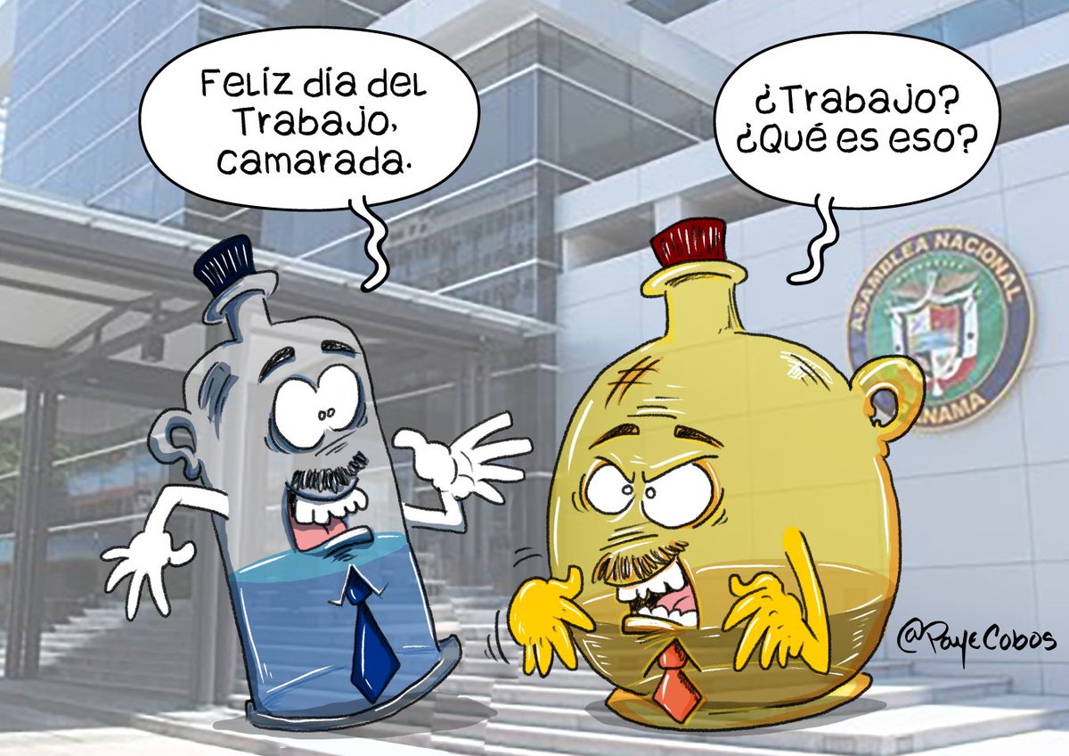 Felíz día del Trabajo. <a href="/CobosPaye/">Paye Cobos</a> <a href="/ElGallinazo/">El Gallinazo🇵🇦</a>