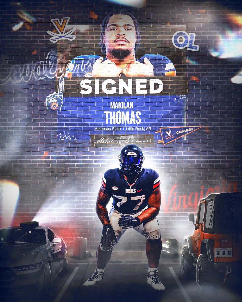 Virginia Football (@uvafootball) on Twitter photo ๐ข๐ฒ๐ฐ๐ท๐ฎ๐ญ๐๏ธ
Welcome <a href="/MakilanT/">Makilan Thomas</a> to VIRGINIA
#GoHoos ๐ถโ๏ธ๐ท ๐ข๐ฒ๐ฐ๐ท๐ฎ๐ญ๐๏ธ
Welcome <a href="/MakilanT/">Makilan Thomas</a> to VIRGINIA
#GoHoos ๐ถโ๏ธ๐ท