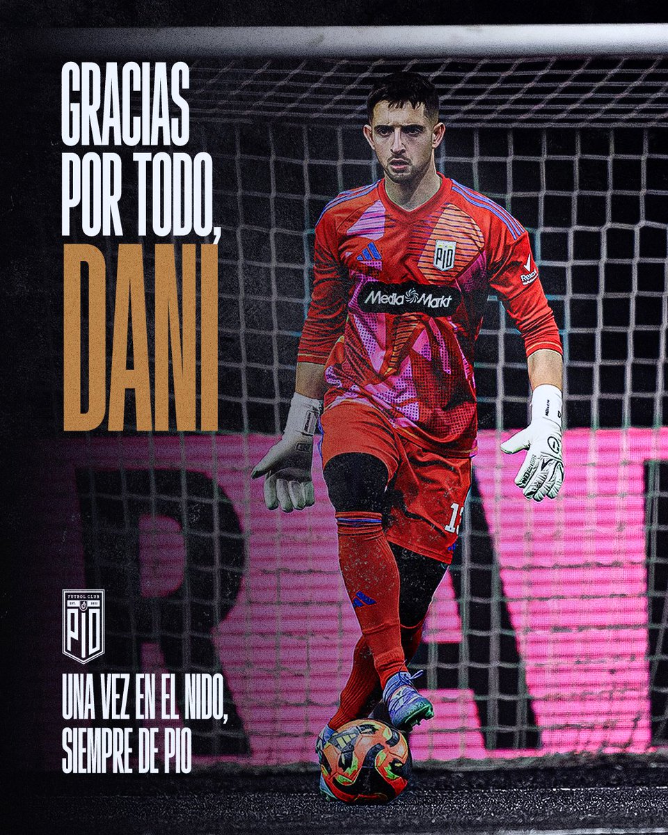 Gracias por estar cuando más lo necesitábamos. Llegaste en un momento complicado, con la difícil tarea de cubrir el arco tras la lesión de Dani P.

Sabemos que no es fácil sumarse a un equipo que ya venía en marcha, adaptarse y rendir desde el primer minuto… pero lo hiciste con