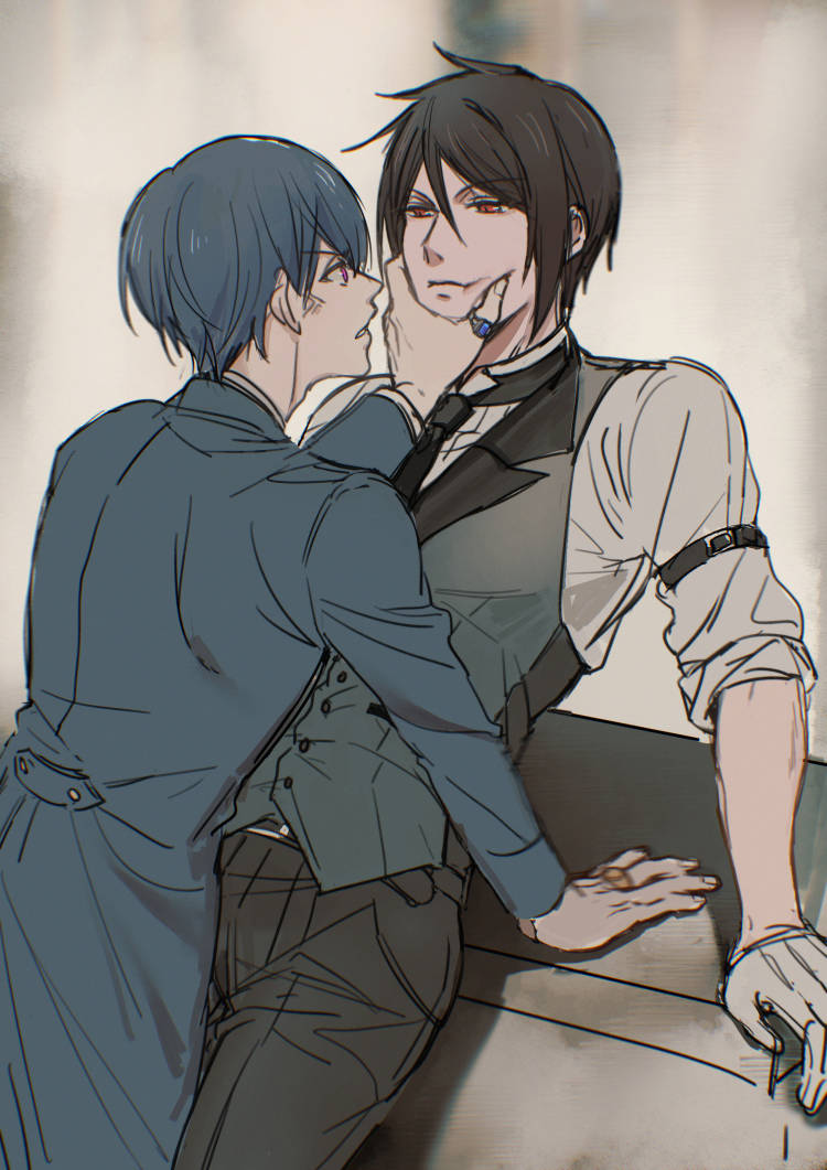 🤭
看同人文畫的
雖然我自己又魔改了（呃