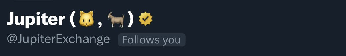 Because in the clerb, we all fam. 

Thanks <a href="/JupiterExchange/">Jupiter (🐱, 🐐)</a>