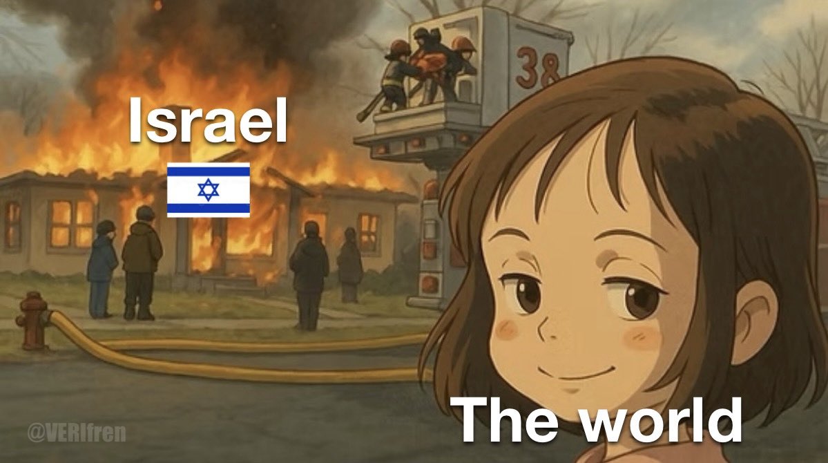 atomperg's tweet photo. literally the world right now !!!

#Israel #fire https://t.co/IdaTddPnBK