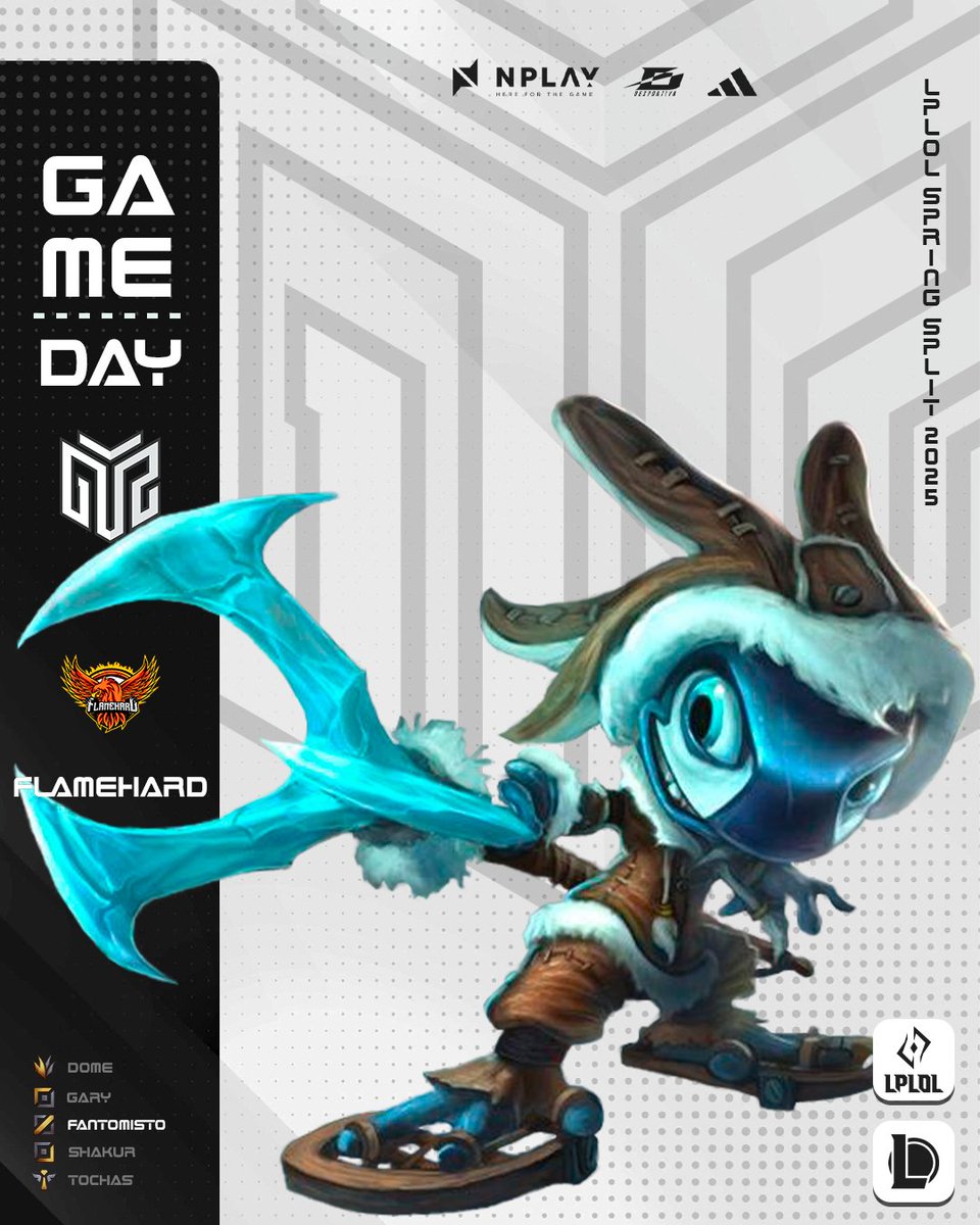 Preparem os geradores porque o derradeiro confronto da <a href="/lplol_pt/">LPLOL</a>  é jogado hoje e vai tudo abaixo 🔥

🆚: <a href="/flamehardorg/">Flamehard</a> 
🕒: 21H
📺: twitch.tv/RTPArenaLoL

Não percas este jogo épico, e acreditem que vai “arder” tudo 👊

#RespectAllFearNone #LPLOL #leagueoflegends