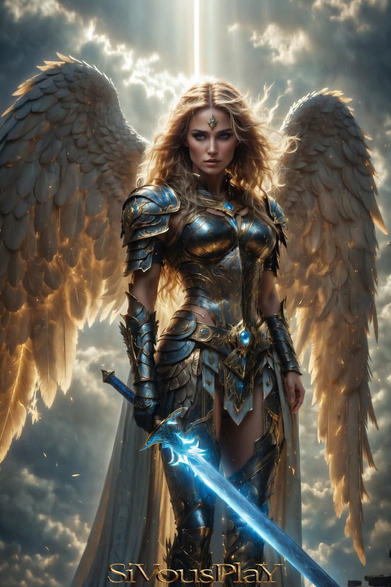 IngramOxford's tweet image. Heavenly Guardian (re-imagined)
Powered by #midjourney #mjv6 #stablediffusion #sdxl #faetastic #sdvn6 #flux #art #aiart #digitalart #heroine #sivousplay #fantasy #fantasyart #angel #wings #Valkyrie #heavenly #holylight