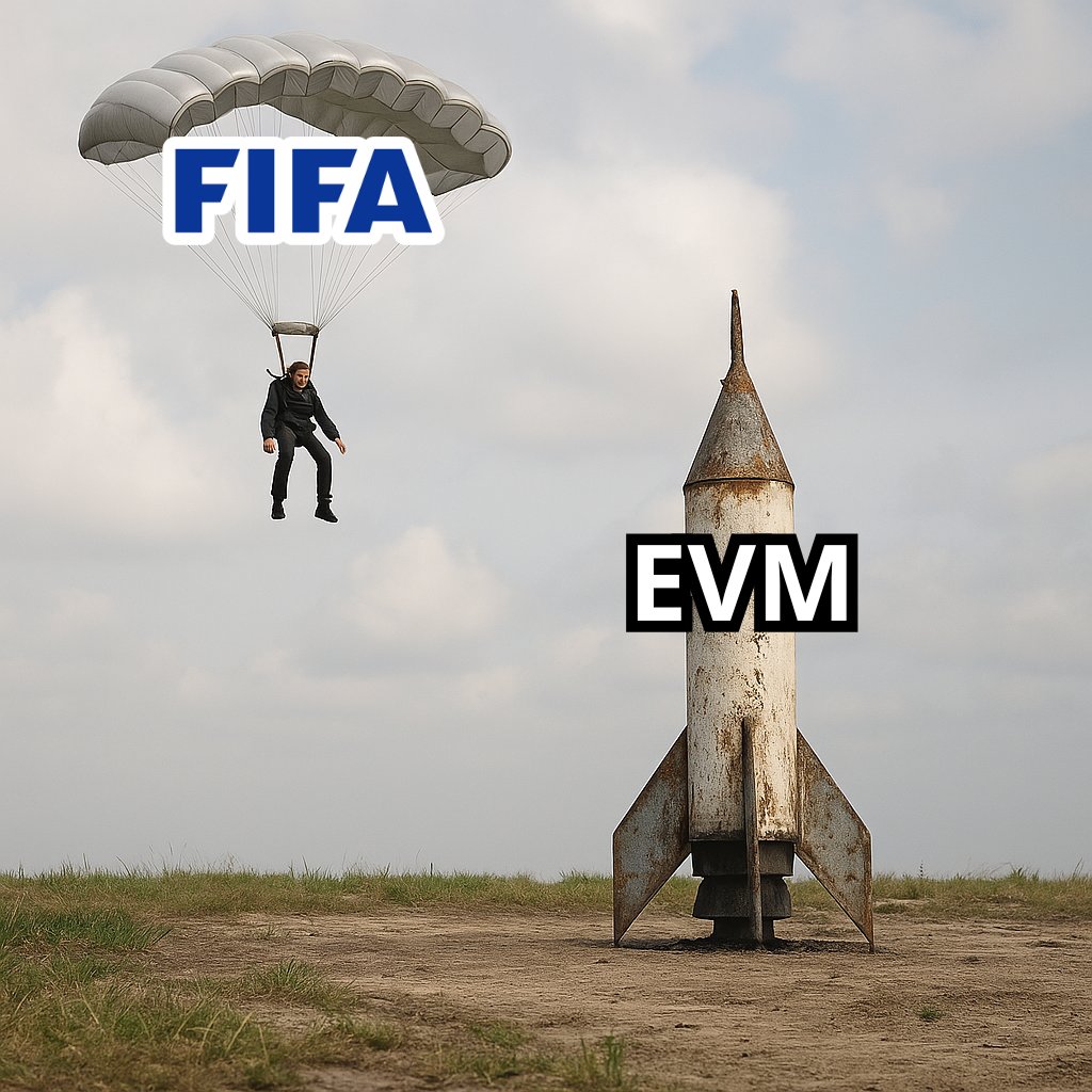 FIFA isn't leaving Algorand because they're "unhappy" with $ALGO, as some FUDders have claimed.

They simply want to launch their own centralized chain powered by $FIFA coin, gain full control, and extract as much value as possible.

They're not switching to another existing L1,