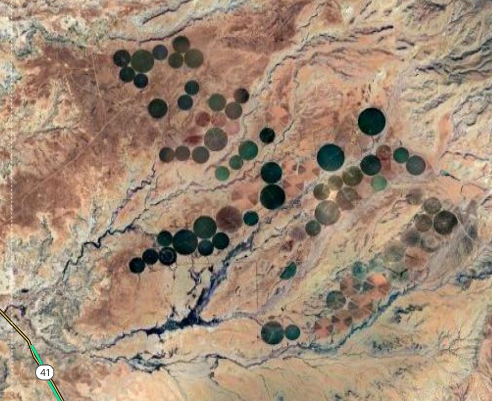 Are We Alone? (@arewealonepod) on Twitter photo Google Earth satellite view of irrigation circles near four corners (SW CO). I'd bet any amount of money this or a nearby tract account for Lue's photo Google Earth satellite view of irrigation circles near four corners (SW CO). I'd bet any amount of money this or a nearby tract account for Lue's photo