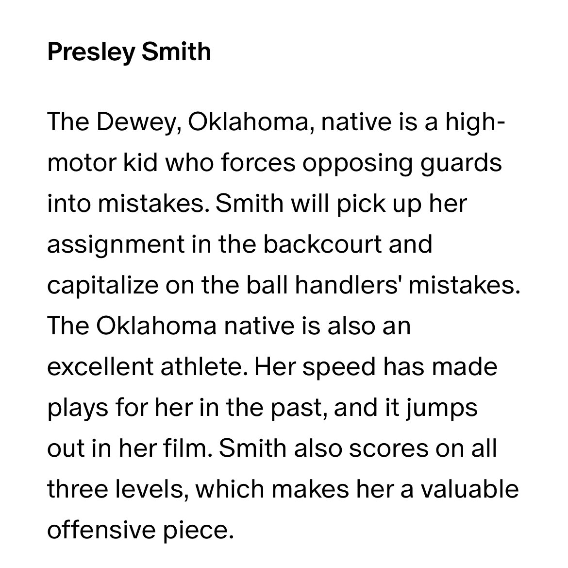 Presley Smith (@presleysmith28) on Twitter photo Thank you for the write-up <a href="/BradyJ_Peterson/">Brady Peterson๐ต๐ท</a>! I appreciate you taking the time to watch <a href="/Shockhoops/">Shock Hoops</a> in Mansfield! <a href="/CoachRubyD/">Ruben Diaz</a> <a href="/Coach_Nik15/">Nik</a> <a href="/PGHWisconsin/">๐๐ซ๐๐ฉ ๐๐ข๐ซ๐ฅ๐ฌ ๐๐จ๐จ๐ฉ๐ฌ ๐๐ข๐ฌ๐๐จ๐ง๐ฌ๐ข๐ง</a> <a href="/JrAllStarBB/">Jr. All-Star Girls Basketball</a> <a href="/OKWUeagles_WBB/">OKWU Womenโs Basketball</a> <a href="/girlzprepreport/">Girlz Prep Report</a> Thank you for the write-up <a href="/BradyJ_Peterson/">Brady Peterson๐ต๐ท</a>! I appreciate you taking the time to watch <a href="/Shockhoops/">Shock Hoops</a> in Mansfield! <a href="/CoachRubyD/">Ruben Diaz</a> <a href="/Coach_Nik15/">Nik</a> <a href="/PGHWisconsin/">๐๐ซ๐๐ฉ ๐๐ข๐ซ๐ฅ๐ฌ ๐๐จ๐จ๐ฉ๐ฌ ๐๐ข๐ฌ๐๐จ๐ง๐ฌ๐ข๐ง</a> <a href="/JrAllStarBB/">Jr. All-Star Girls Basketball</a> <a href="/OKWUeagles_WBB/">OKWU Womenโs Basketball</a> <a href="/girlzprepreport/">Girlz Prep Report</a>