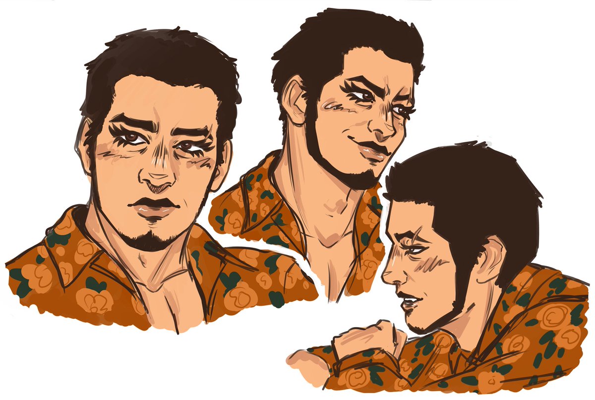 aegislashed's tweet image. kaito sketches cause it’s all i can offer rn 💪 
#judgeeyes #judgment