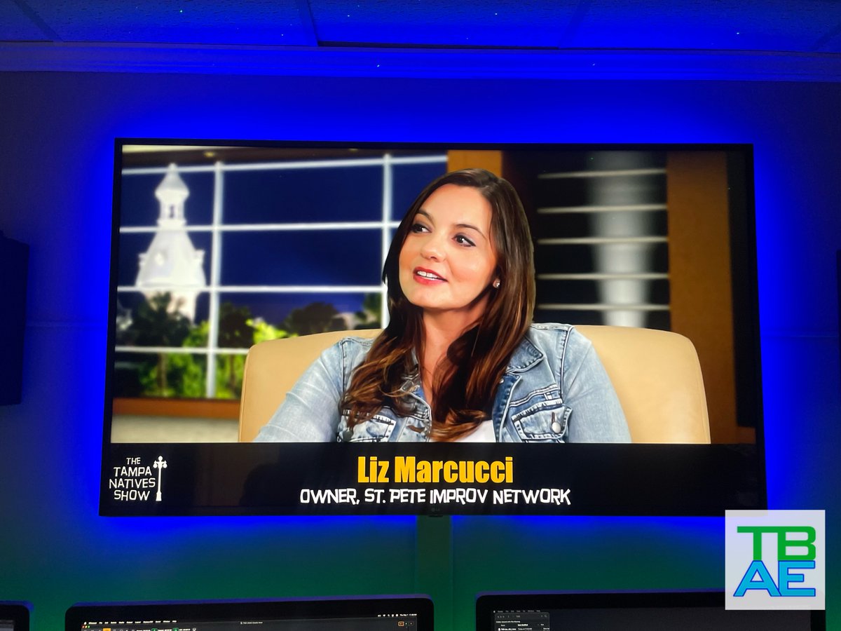 TBAE Network (@tbaenet) on Twitter photo Let’s ring the bell 🛎️ for the last two episodes of the season of <a href="/TpaNativesShow/">Mario R. Núñez</a> !
Liz Marcucci, Owner, St. Pete Improv Network
May 6 & 9 @ 11 AM 5 PM & 9 PM
May 11 @ 10 AM & 8 PM
Eddie Tobin, Vocalist & Pianist
May 13 & 16 @ 11 AM 5 PM & 9 PM
May 18 @ 10 AM & 8 PM Let’s ring the bell 🛎️ for the last two episodes of the season of <a href="/TpaNativesShow/">Mario R. Núñez</a> !
Liz Marcucci, Owner, St. Pete Improv Network
May 6 & 9 @ 11 AM 5 PM & 9 PM
May 11 @ 10 AM & 8 PM
Eddie Tobin, Vocalist & Pianist
May 13 & 16 @ 11 AM 5 PM & 9 PM
May 18 @ 10 AM & 8 PM