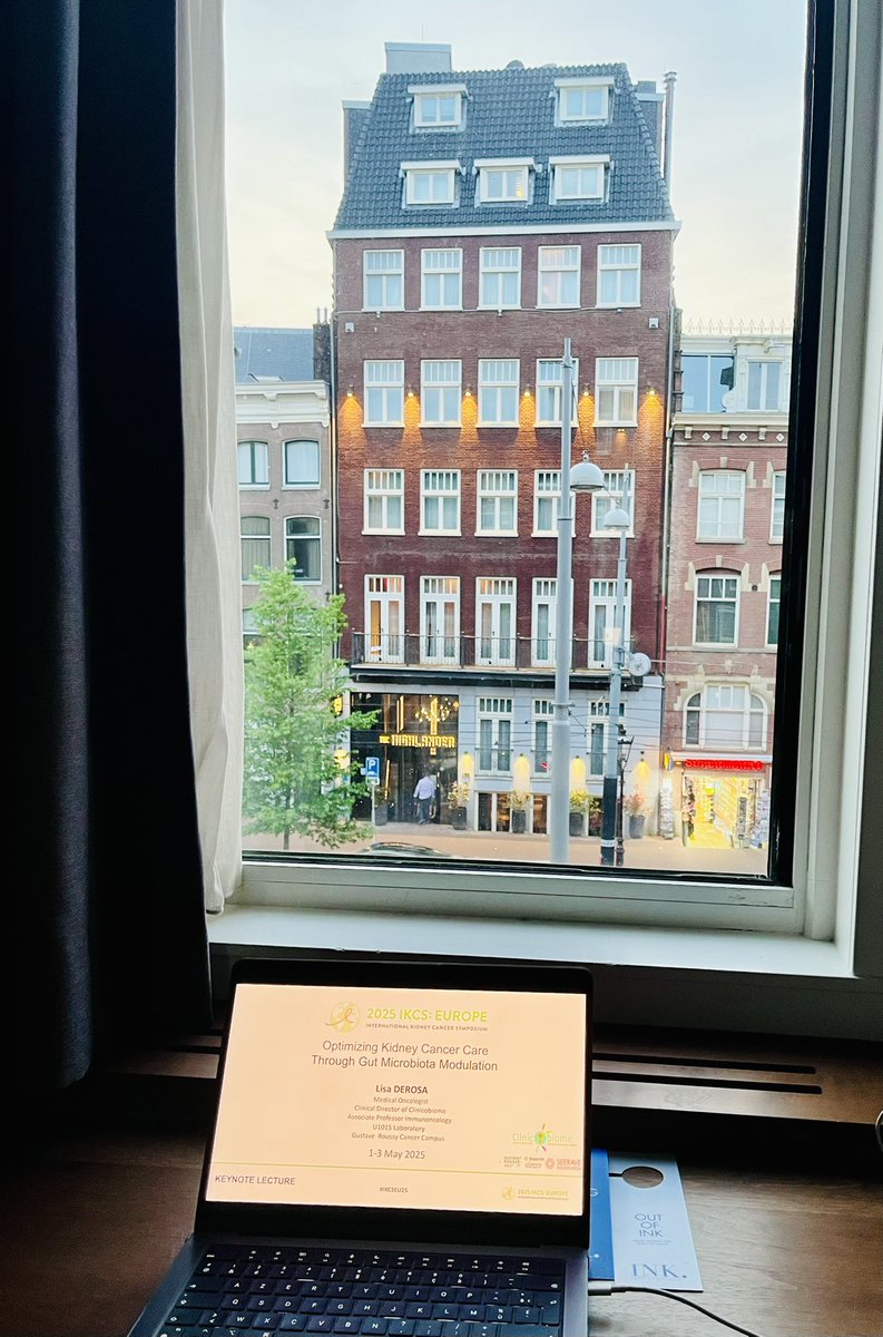 In Amsterdam 🌷and feeling inspired ahead of tomorrow’s keynote lecture on microbiome! Excited to share new insights- See you there! #RCC #IKCSEU25 !