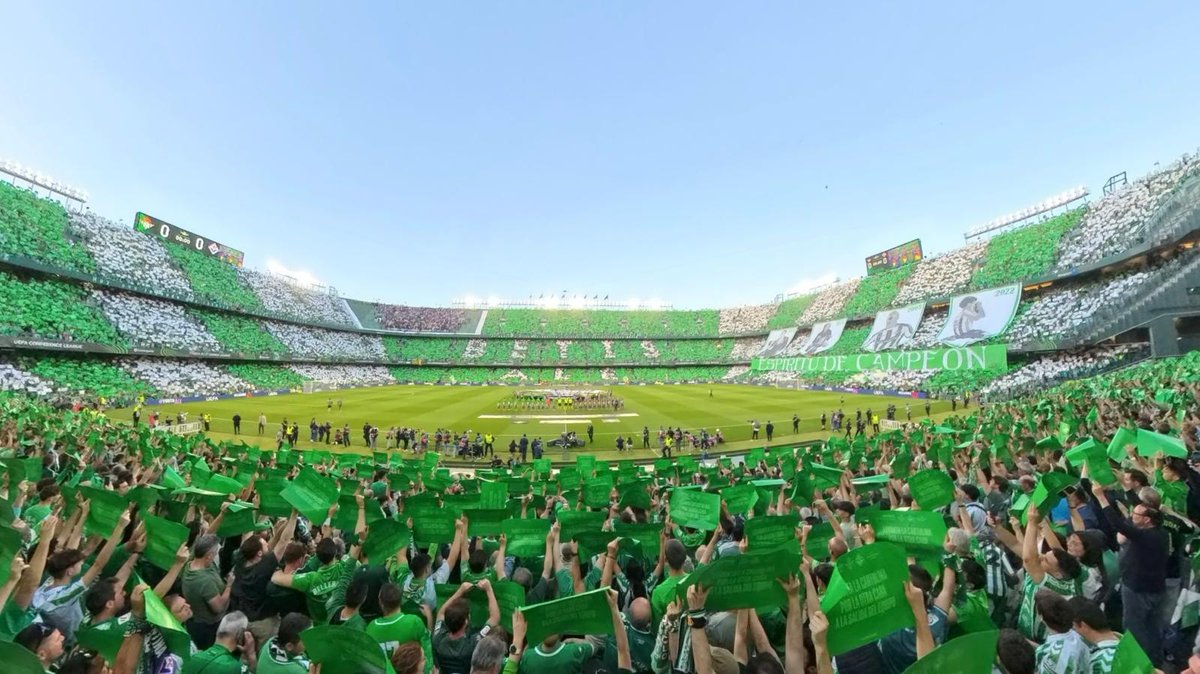 💚💚💚

¡𝐁𝐄𝐓𝐈𝐒, 𝐀𝐋𝐄́ⵑ

#RealBetisFiorentina #DíaDeBetis