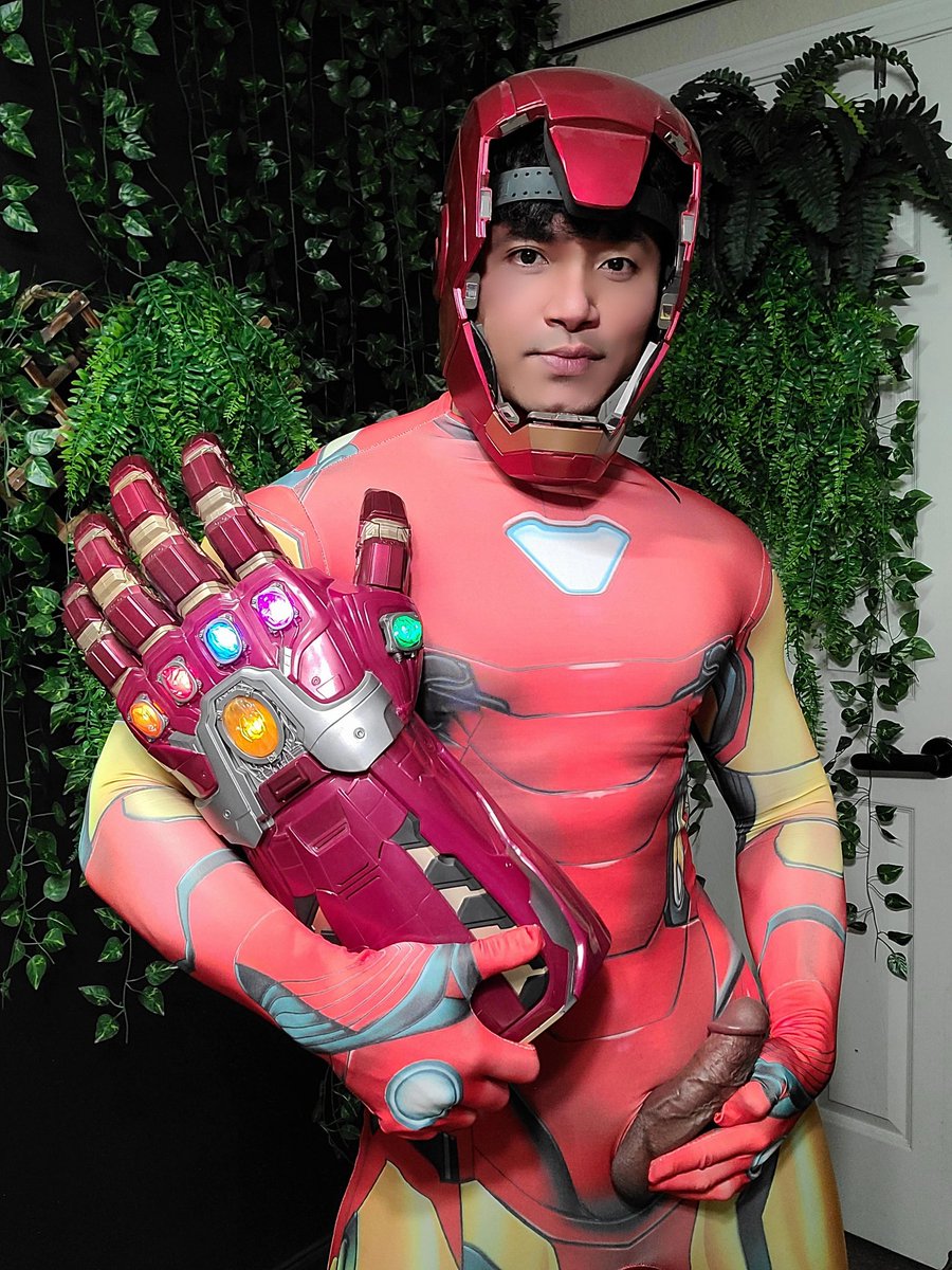 Iron man Wants You to Polish His Dick 😈