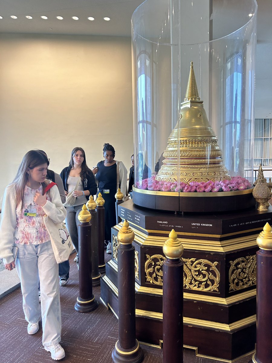 The Dreamers club visited the United Nations! We learned about international peace, security, &amp; global action🌎🇺🇸🇨🇳🇻🇪🇬🇧🇲🇽🇨🇦🇧🇷